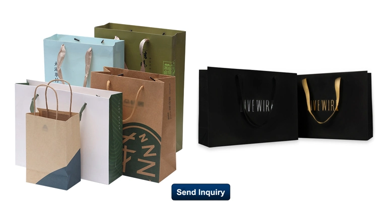 Co-Friendly Paper Gift Bags for Sustainable Businesses