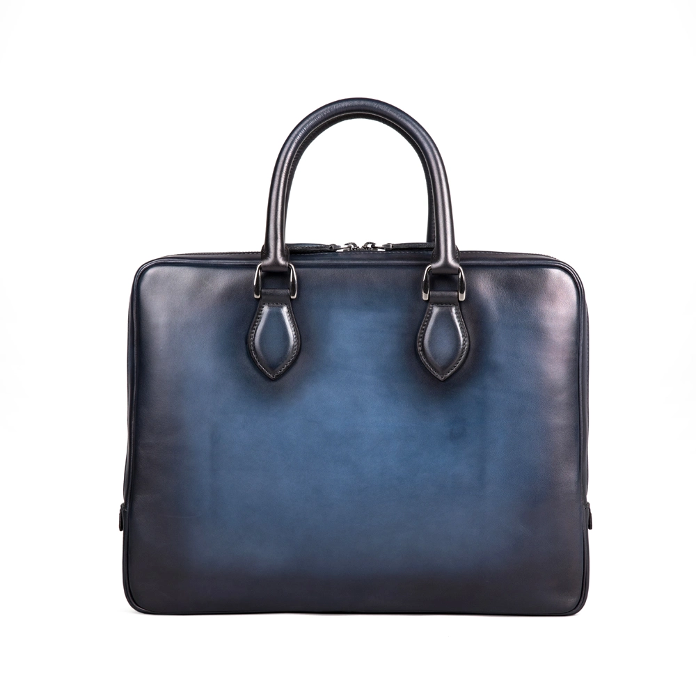 Wholesale Leather Handbag Men′s Business Crossbody Bag (Gd-06)