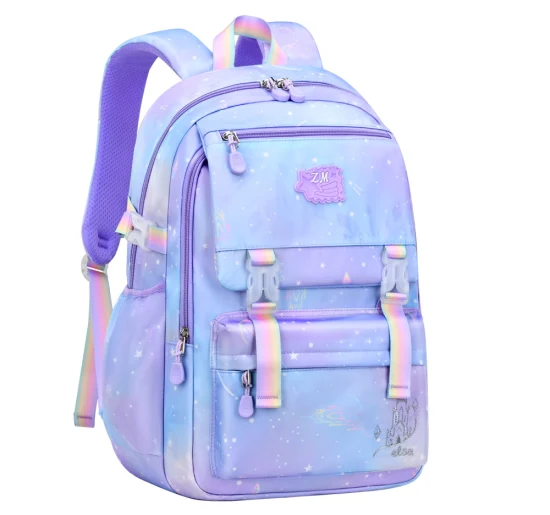 여자 초등 중 고등학교 교과서 어린이 학생 레저 스포츠 여행 학교 가방 배낭 포장 가방 (CY9909)